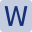 w