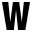 w