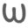 w