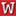 w