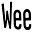 w
