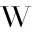 w