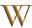 w