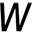 w
