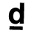 d