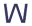 w