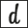 d