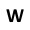 w