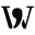 w