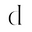 d