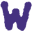 w