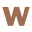 w