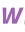 w