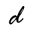 d