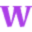 w