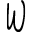w