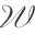 w