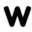 w