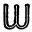 w