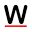 w