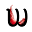 w