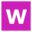 w