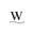 w