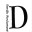 d