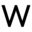 w
