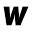 w