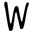 w