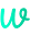 w