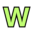 w