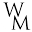 w