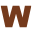 w