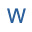 w