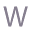 w