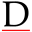 d