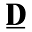 d