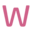 w
