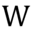 w