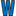 w