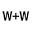 w