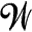 w
