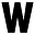 w