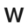 w