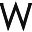 w