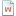 w