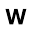 w