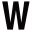 w